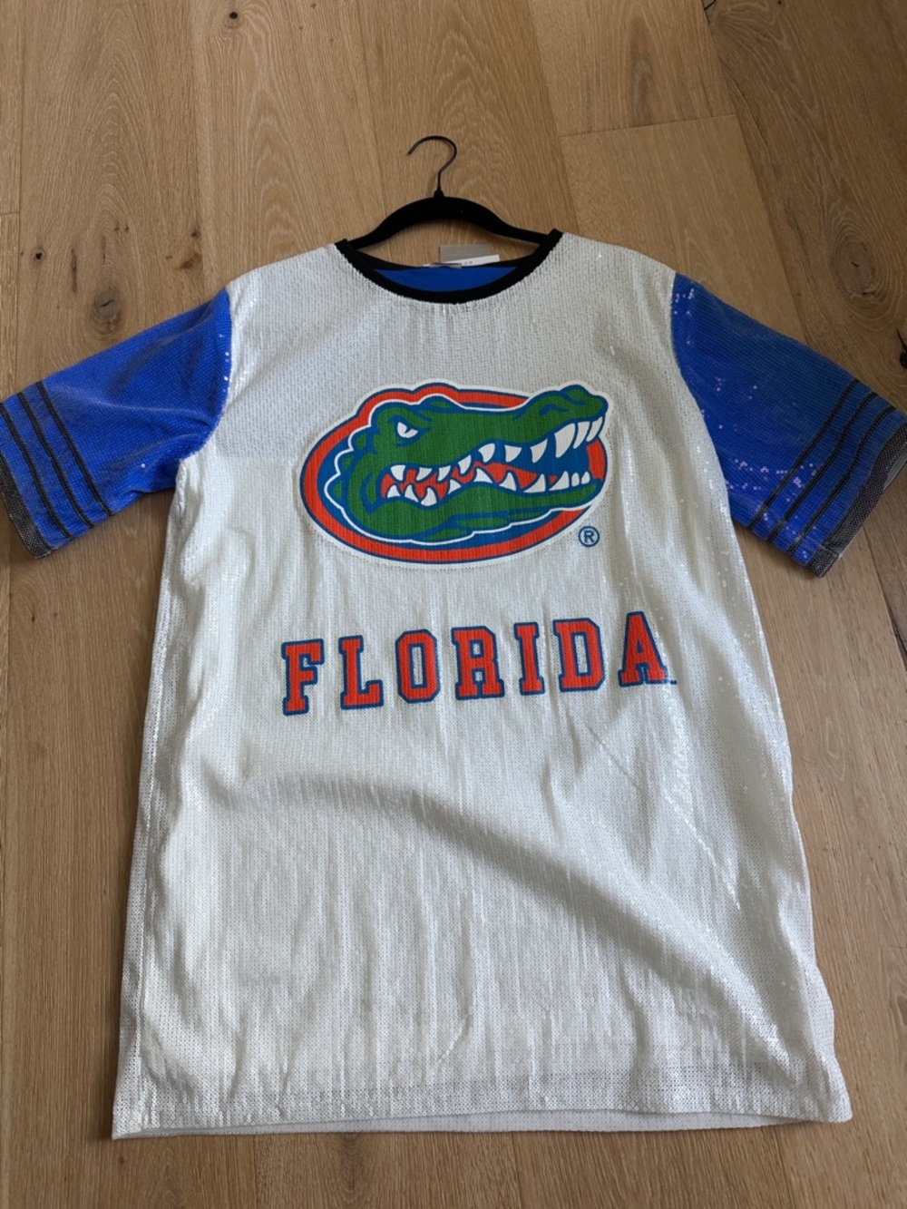 Florida Gators  Sequin Team dress- White & Blue